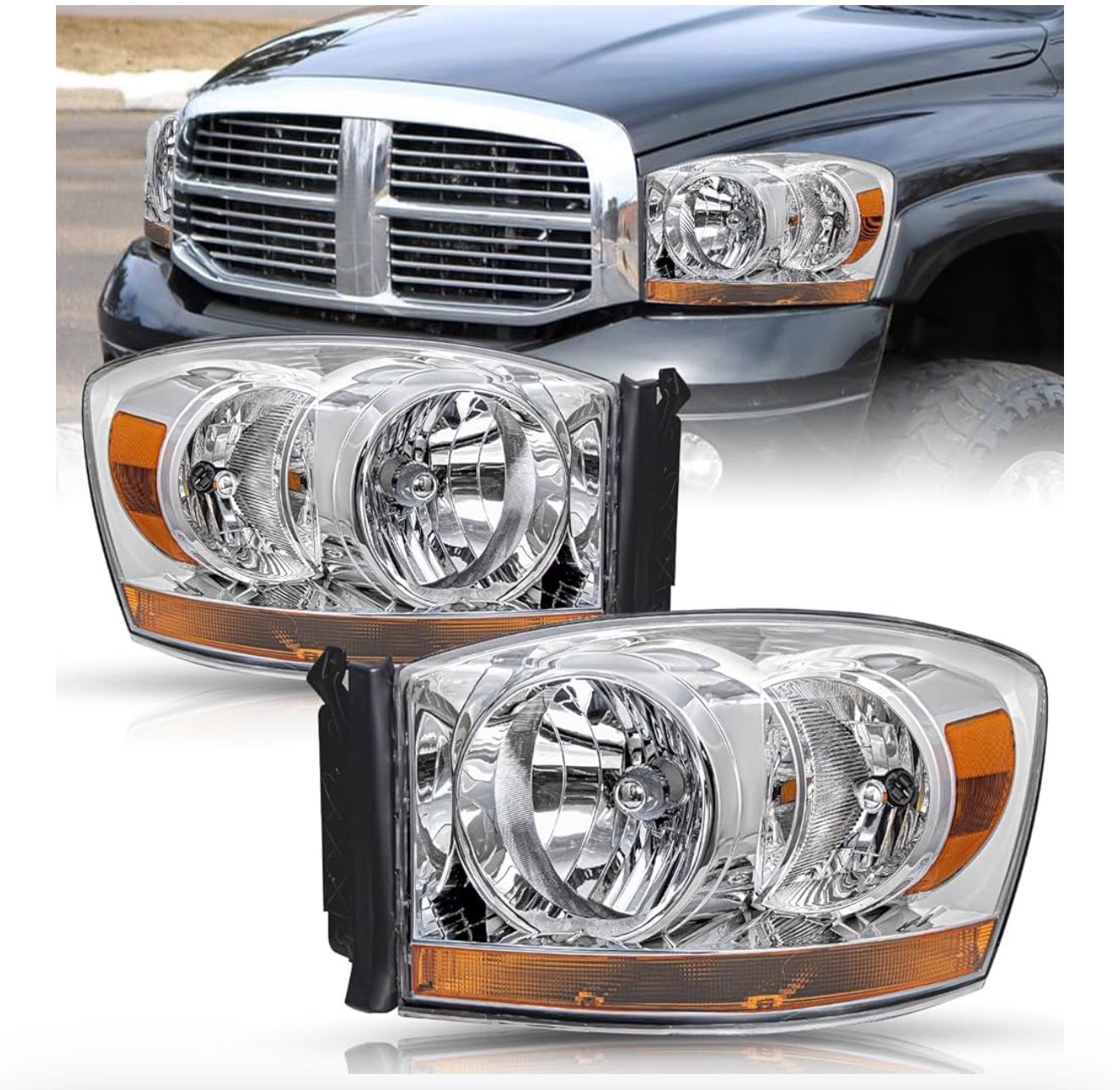 Dodge Ram 1500 Headlights