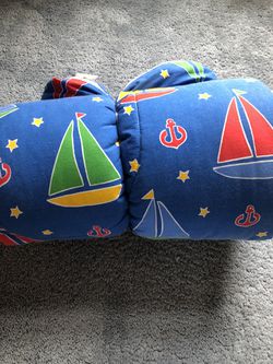 Children’s nautical sleeping bag 30x54