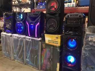Bluetooth party speakers best price & quality!