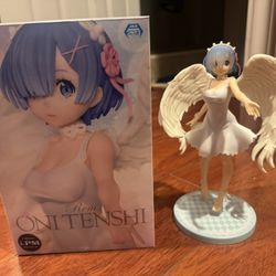 Re: Zero Rem Oni Tenshi Rem Figurine