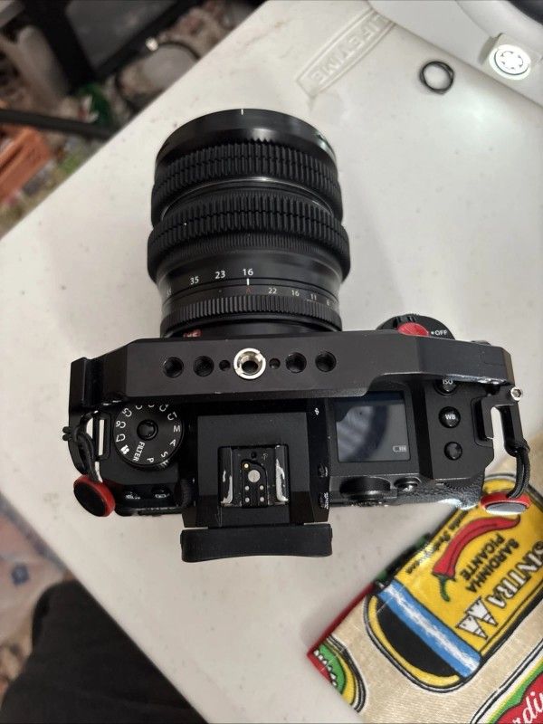 Fujifilm X-H2S Mirrorless Camera and Fujifilm XF16-55MMF2.8 WR Lens with Extras.