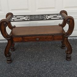 43L*18W*30H inch. Solid Wood  Console Table.. (Without Top  Glass)  