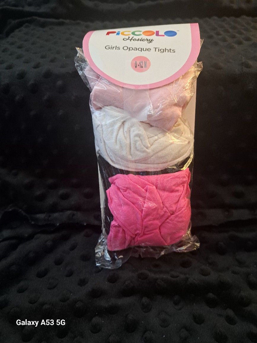 Girls 4 Pack Tights 