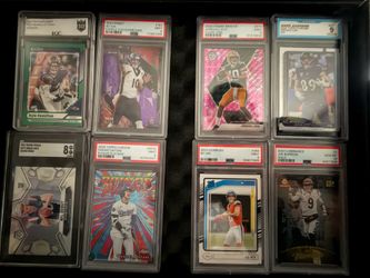 Panini, Topps, and Donruss Graded Sports Card Collection - Bo Nix, Shohei Ohtani, Jordan Love, Joe Burrow