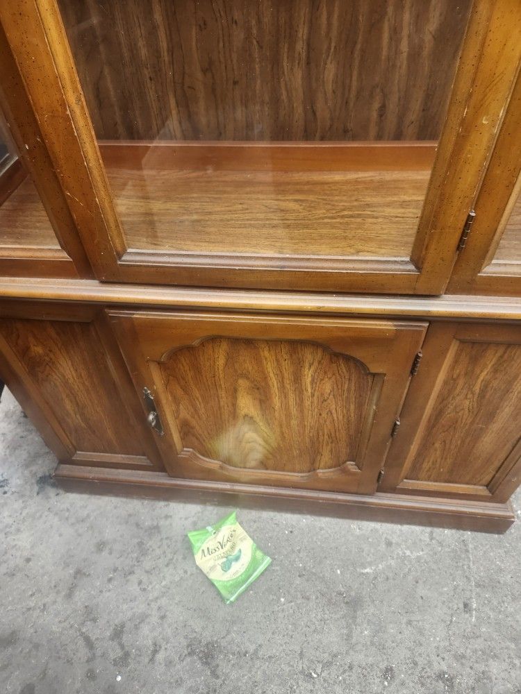 Vintage Cabinet Display 