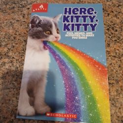 Here, Kitty Kitty Activity Book