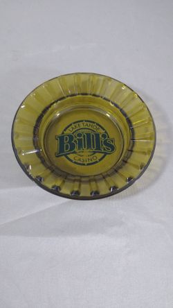 Vintage Ashtray Bill's Lake Tahoe Casino Tattoo Retro Cigarette Nevada Stateline