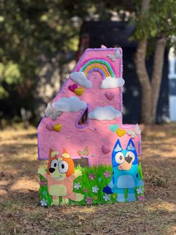 Bluey and bingo piñata