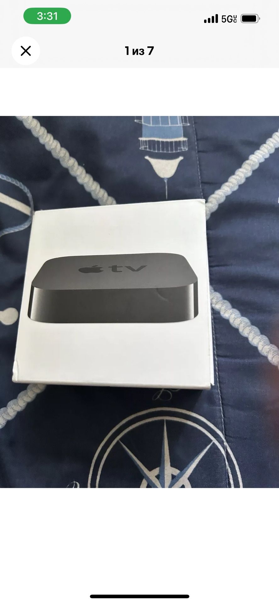Apple TV 1 Gen Come with Box And Everything