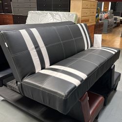 Black And White Futon Couch New Sofa Bed