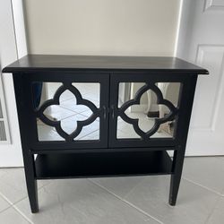 Black TV Stand, End Table, Entryway Cabinet OBO