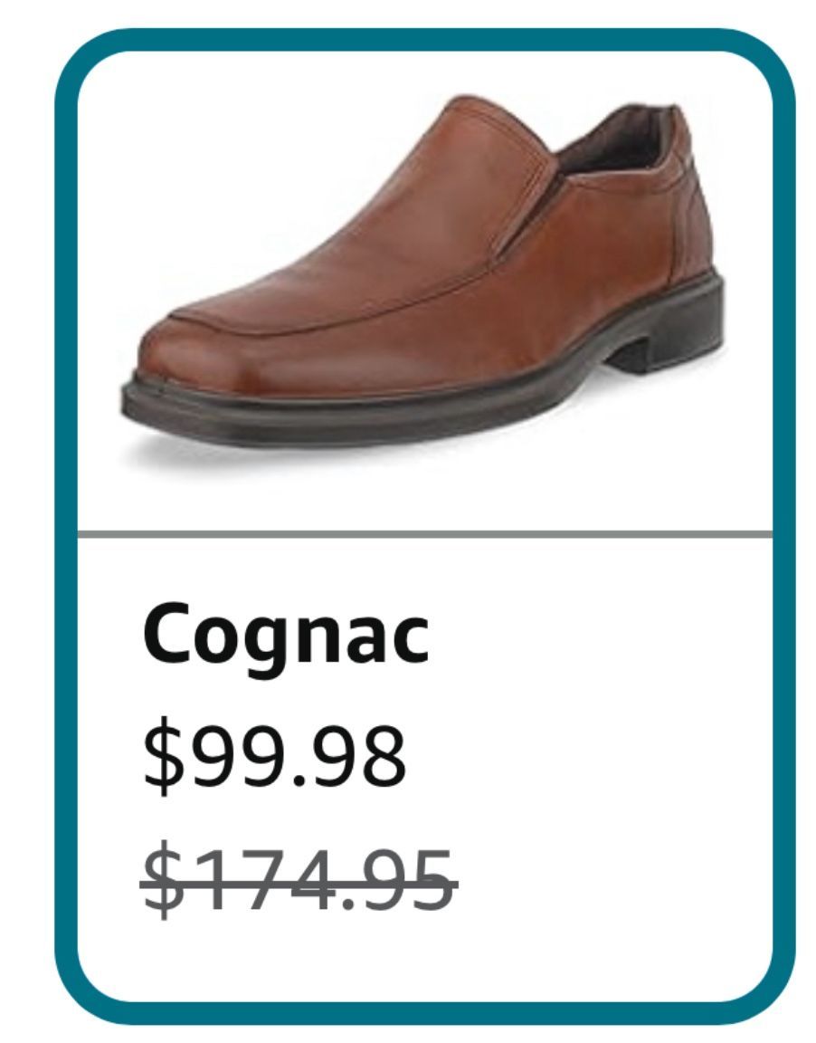 ECCO HELSINKI 2.0 MEN'S SLIP-ON is an update on your favorite men’s dress casual shoe. These feature our exclusively designed PHORENE™ moulded footbed