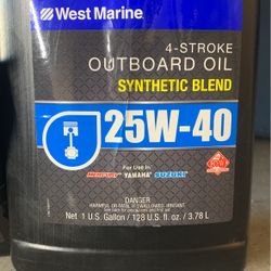 West Marine Outboard Oil 