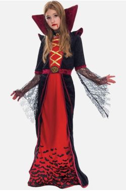 Girls Vampiress Costume Halloween