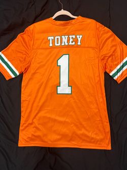 UM CANES 🏈 JERSEY # 1 TONEY AVAILABLE IN 3 colors