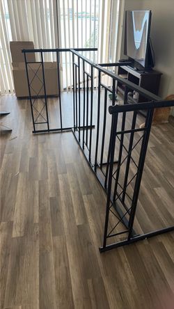 Metal Twin bed plegable