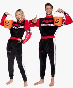 Adult Racing Halloween Costume Jumpsuit