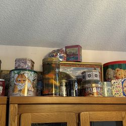 Tin Can Collection. From Brazil, England, USA, Germany