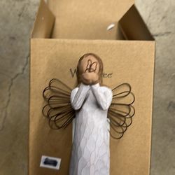 Angel of Freedom, Sculpted Hand-Painted Figure