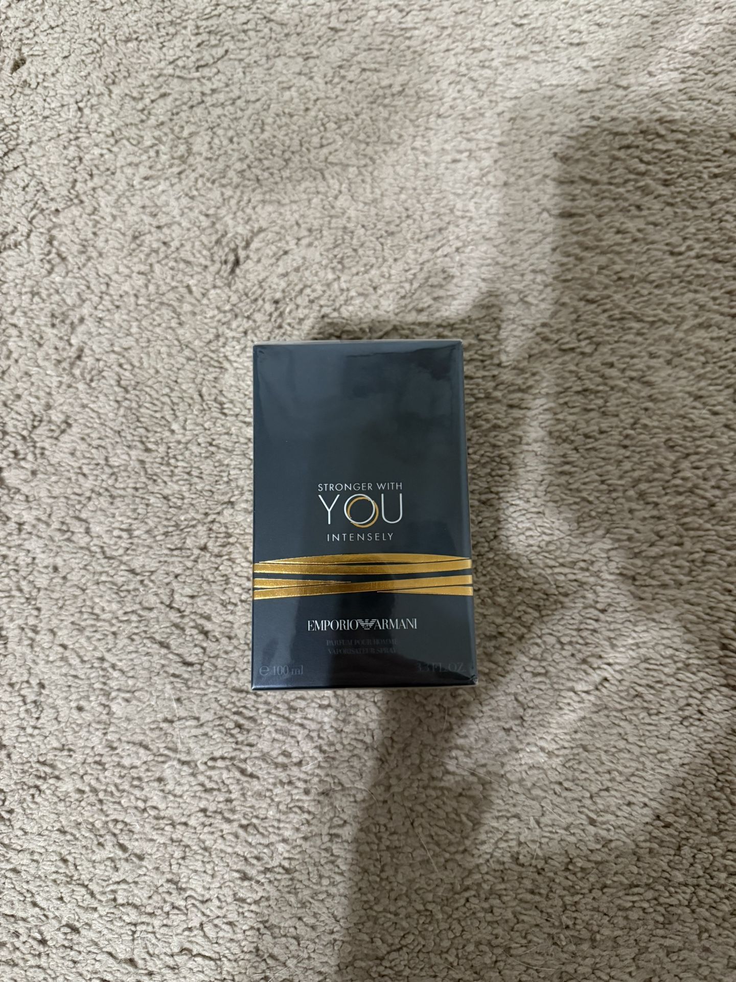 Emporio Armani Stronger With You Intensely PARFUM 3.4fl oz/100ml NEW & SEALED