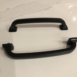 Matte Black Steel Hardware - 8 Pulls