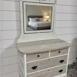 Vintage dresser refinished