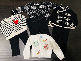 Baby Gap Girls Sweater Lot 12-18 and 18-24 Months