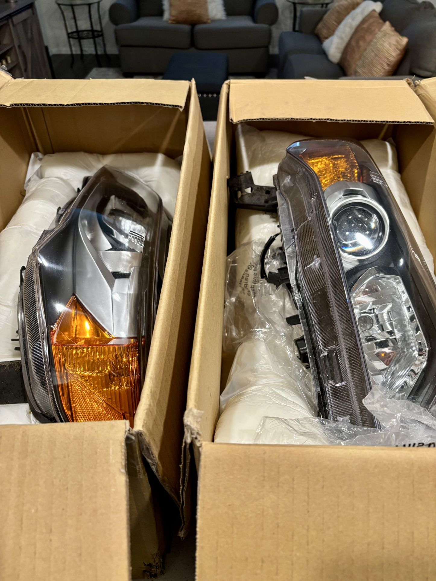 Acura ILX Halogen Bulb Headlight Assemblies