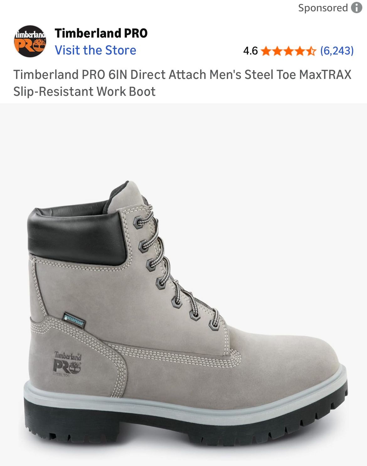 Men’s Timberland 11.5