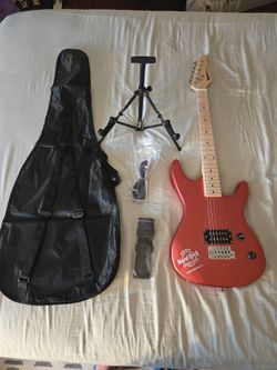 Viper Electric Guitar with Hard Rock Cafe Accessories
