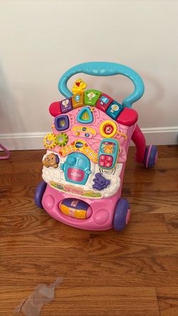 VTech Stroll & Discover Activity Walker – Pink