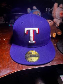 Texas rangers new era fitted hat