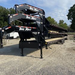 Trailmaxx 40’ Trailer W/ Mega Ramps Non CDL 10K Axles Total Down $2750