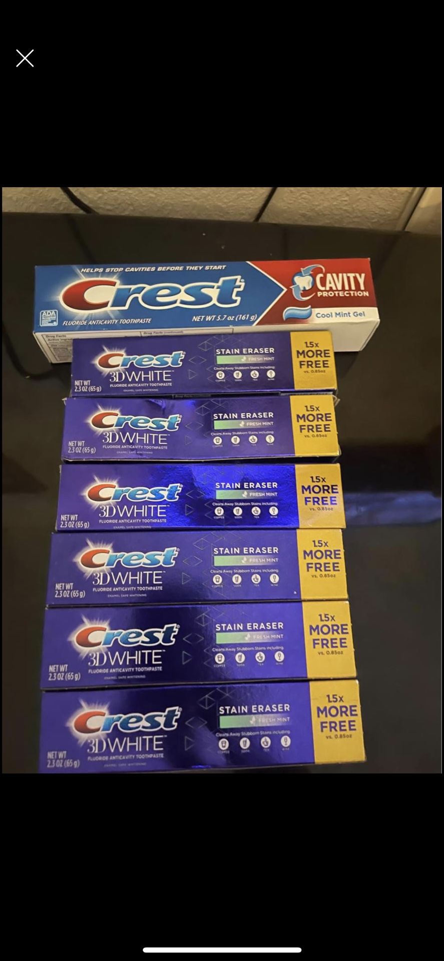 Crest Toothpaste 