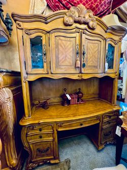 AICO By Michael Amini FIRENZE Desk With Hutch  - SUMMER OFFER!!! - NY