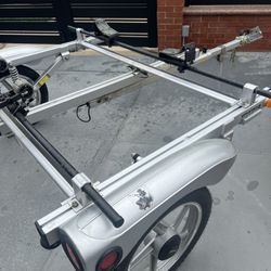 Yakima rack and Roller Kayak Trailer