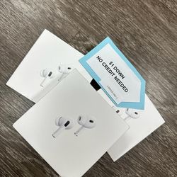 Apple AirPods Pro 2 Bluetooth Headphones - 90 Days Warranty - Payment Plan Available ONLY $1 DOWN