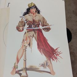 Jim Silke's Betty Page Signed & Numbered