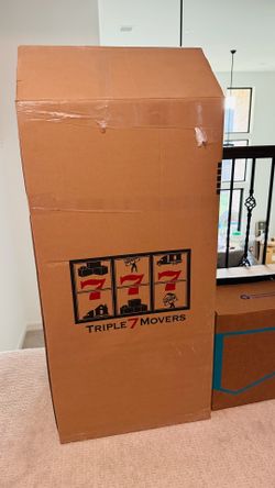 Tall moving box