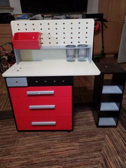Kids Tool Bench With Peg Board