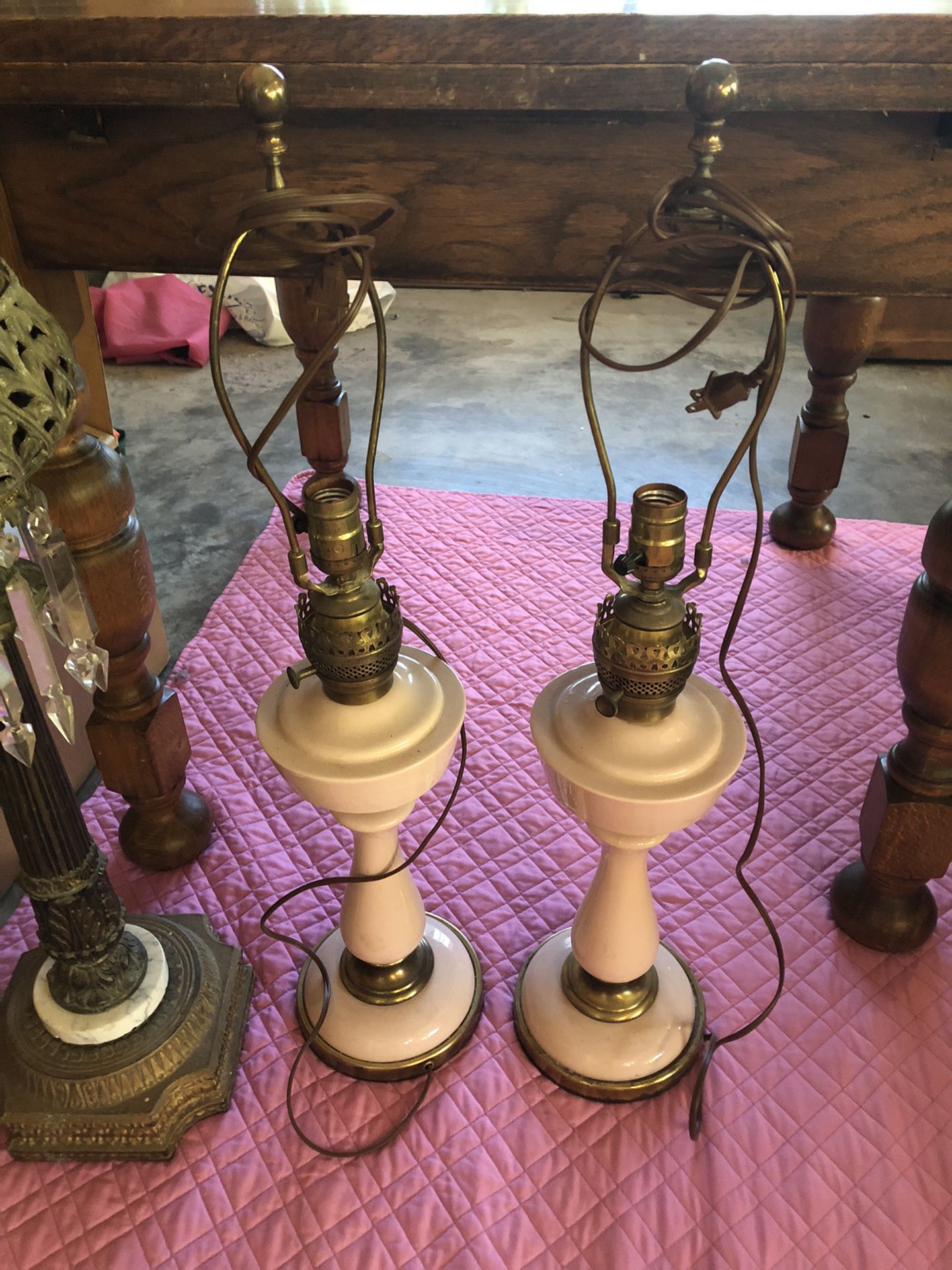 Antique Ceramic Lamps