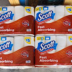 Scott 4=7 Paper towels (3 for $9)