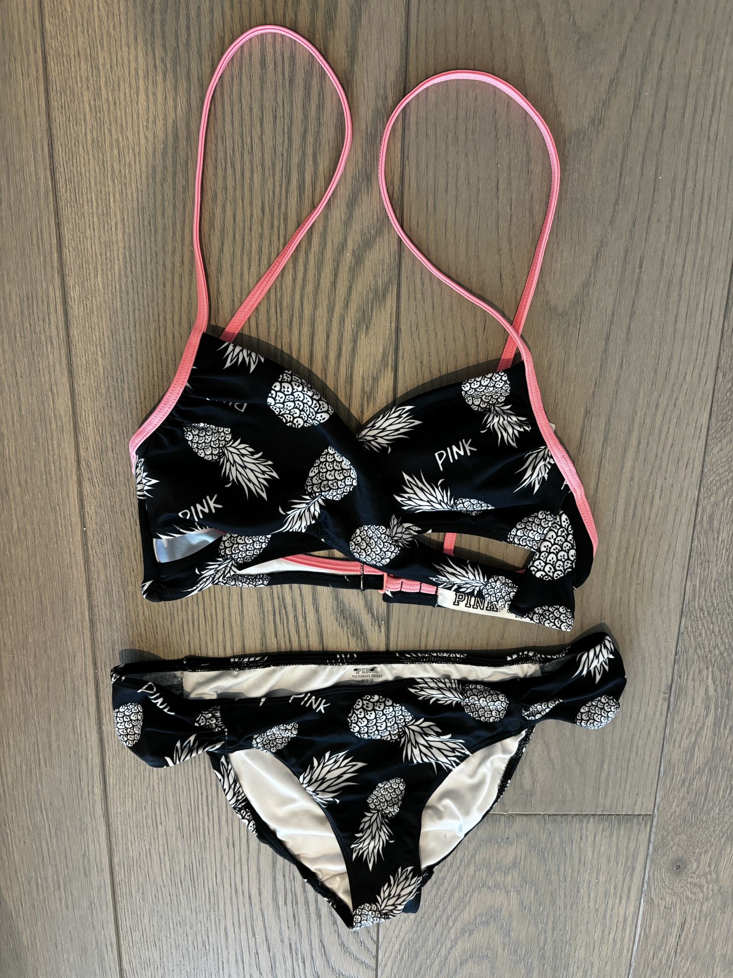 Victoria’s Secret Pineapple 2pc Bikinis +  Bikini & Calvin Klein Extras
