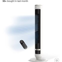 Lasko 40" 12H Timer Remote Control Oscillating Tower Fan