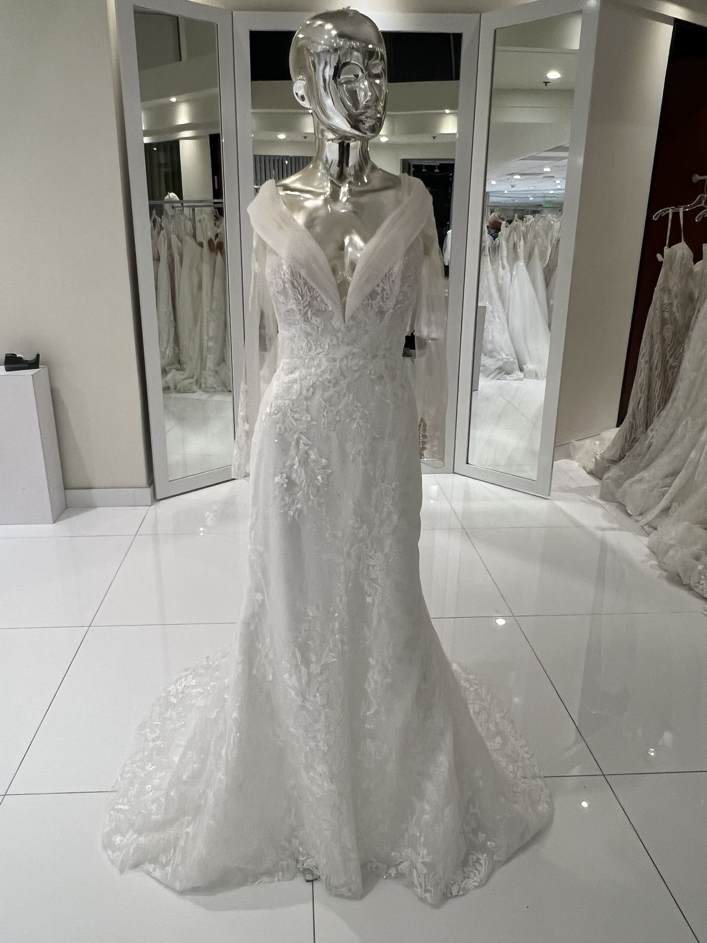 Mermaid, Semi-Mermaid Wedding Dress #41 - 5 Star Bridal store closing sale, $5K dresses for only $750