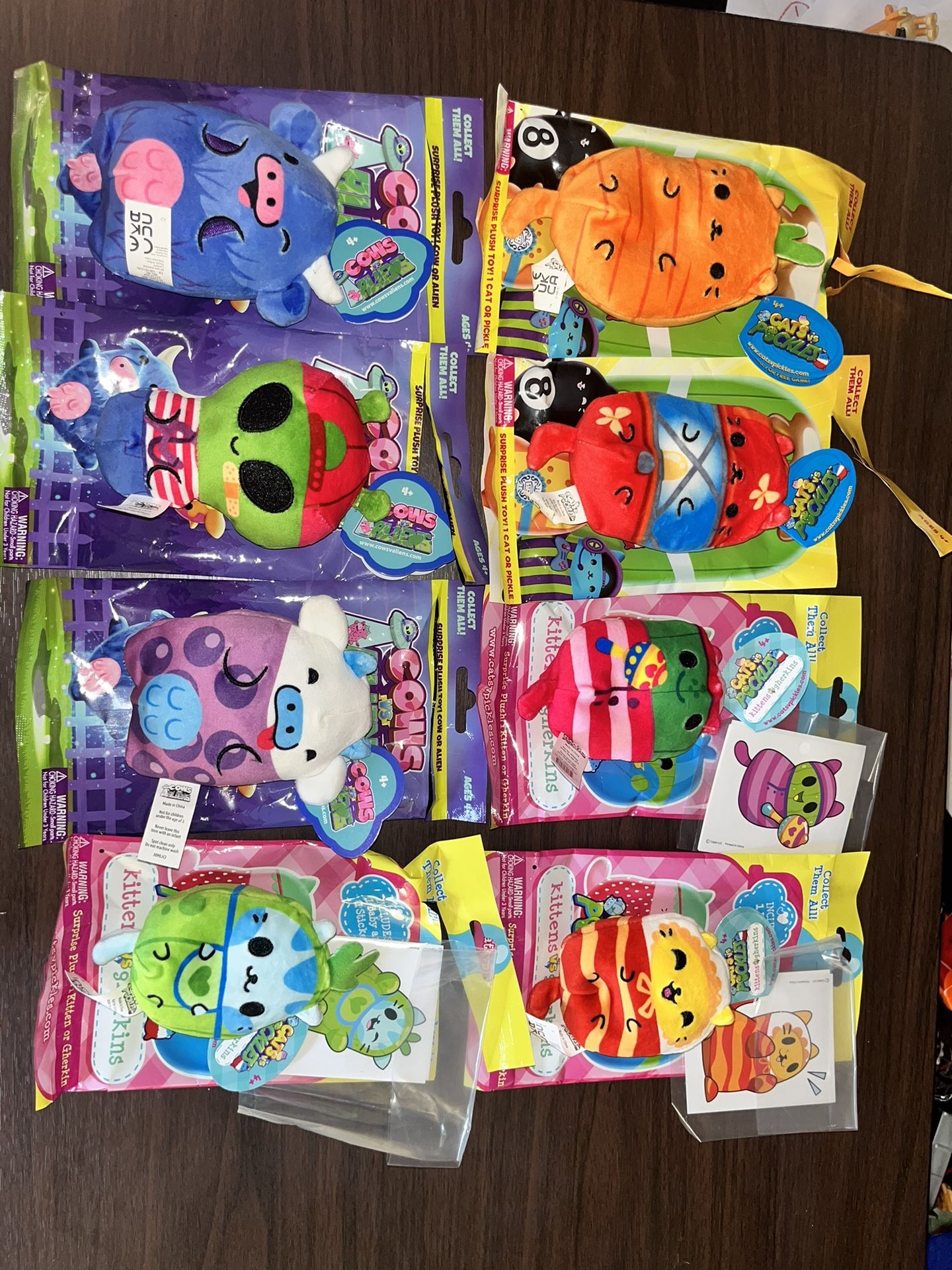 Cats vs Pickles and Cows vs Aliens Lot