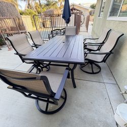 💥Luxury Patio Set/6 Chairs - Great Condition!