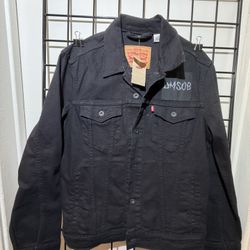 Black Denim Jacket Brand New