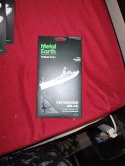 Metal Earth USS Missouri (BB-63)
