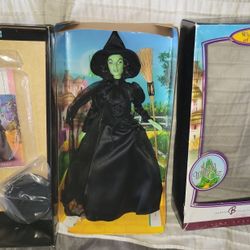 The Wizard Of Oz Wicked Witch Of The West Pink Label Barbie Doll 2006 Mattel